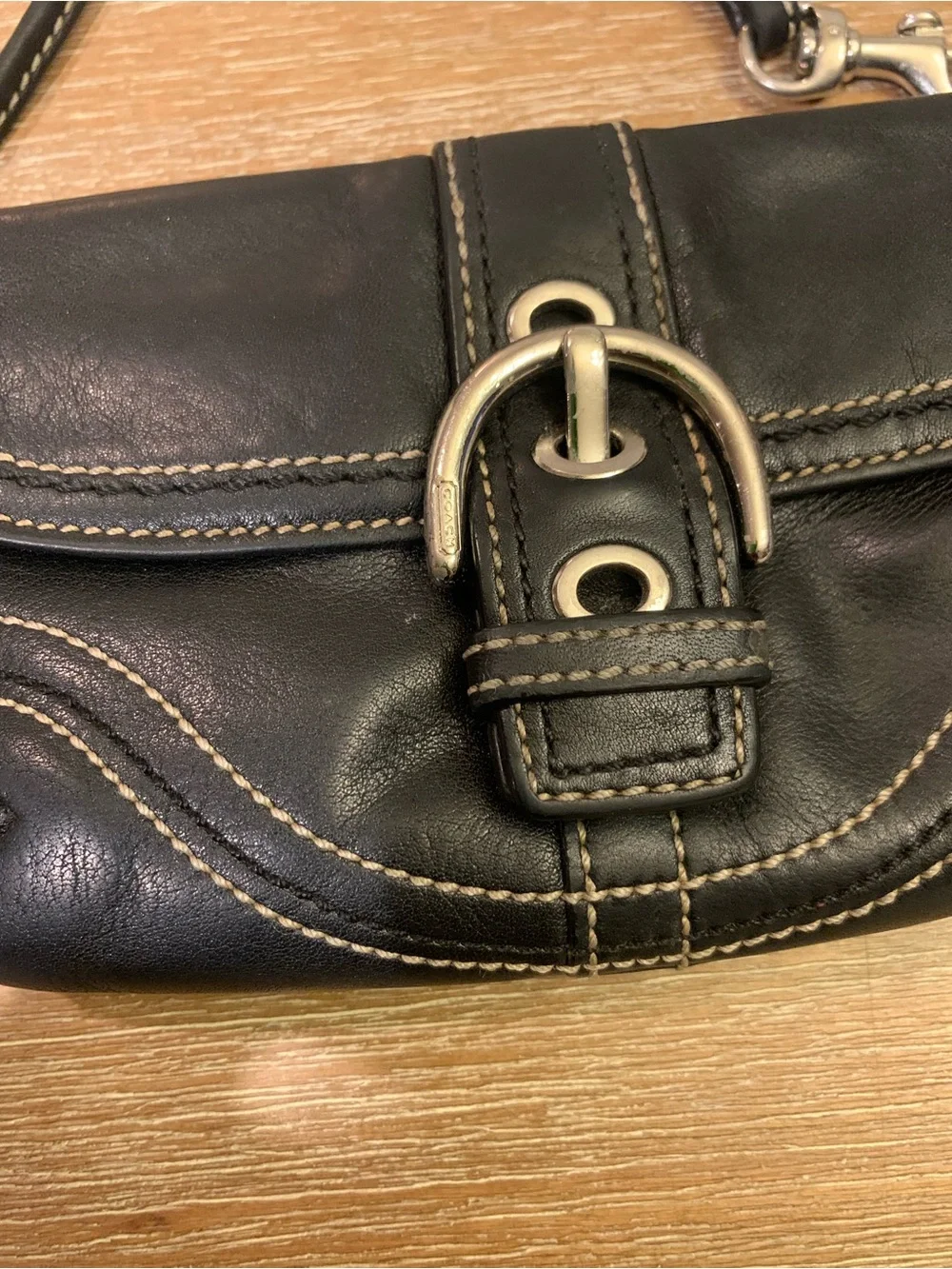 Coach vintage Y2K Soho, mini wristlet